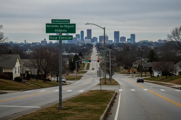 Accidentes sin Seguro en Atlanta: 2026 Guía Esencial