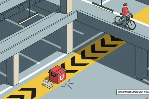 Accidentes Uber Eats Columbus: Seguros en 2026
