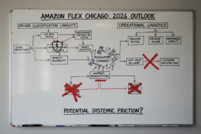 Amazon Flex Chicago: ¿Parálisis en 2026?