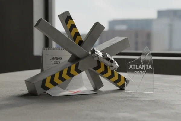 Colisiones laterales en Atlanta: ¿Peligro real en 2026?