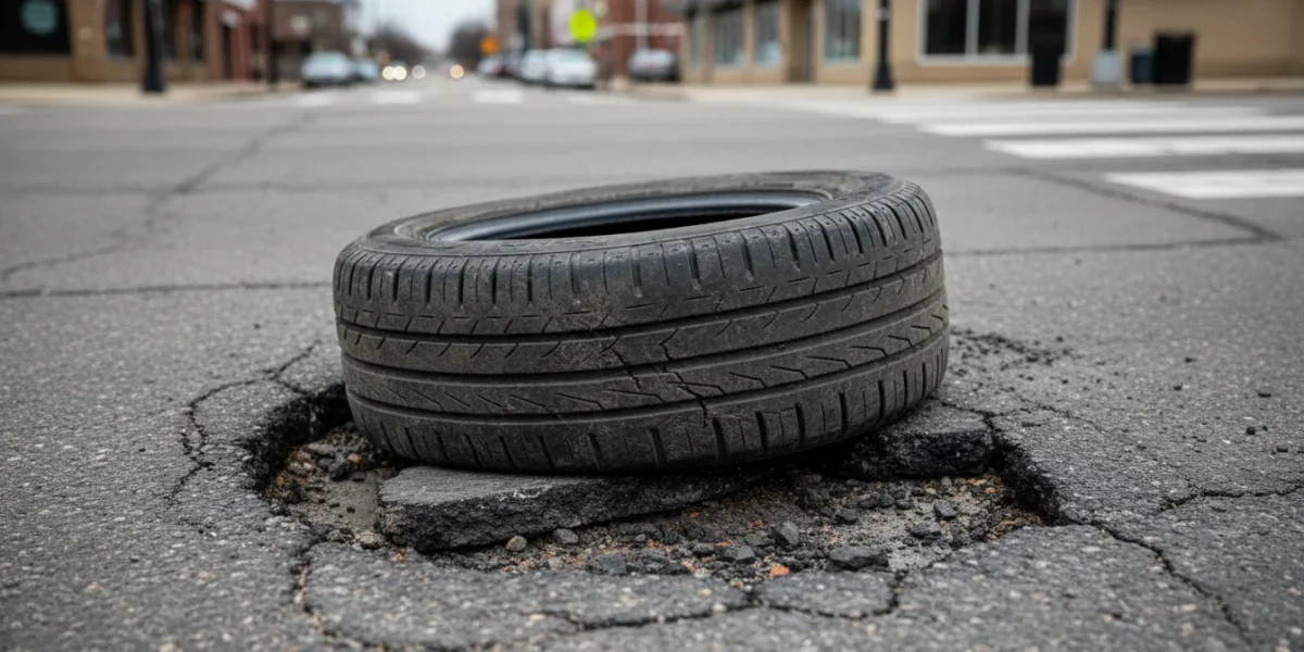 Columbus: Accidentes por baches suben 15% en 2026