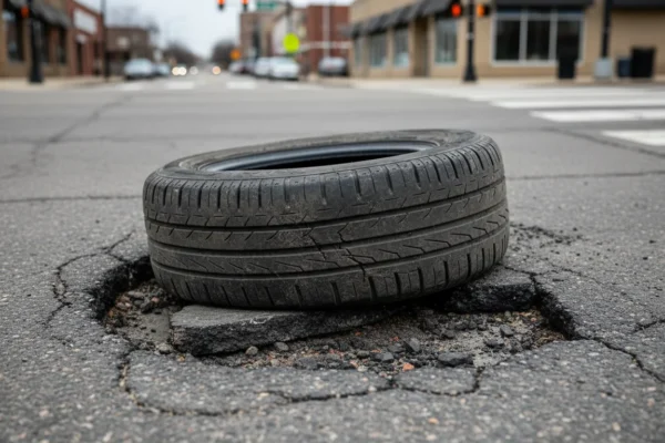 Columbus: Accidentes por baches suben 15% en 2026