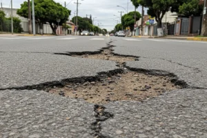 Columbus: Reclamo por Baches en 2026