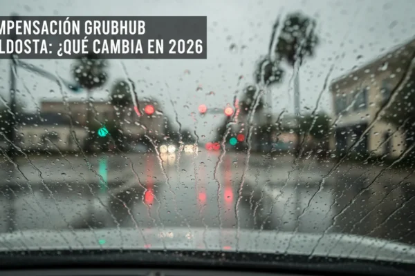 Compensación Grubhub Valdosta: ¿Qué Cambia en 2026?