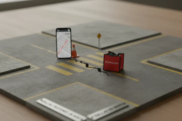 Dallas: Peatones en Riesgo por DoorDash en 2026