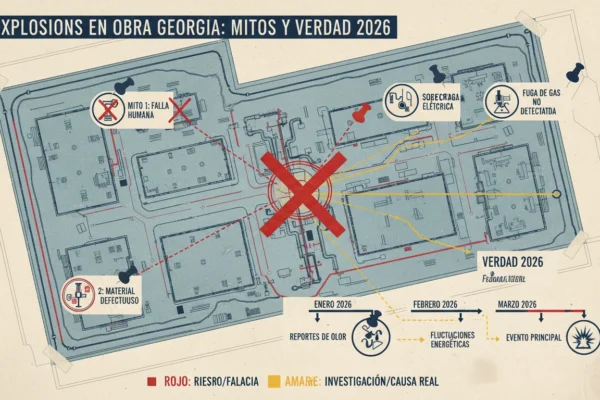 Explosiones en Obra Georgia: Mitos y Verdad 2026