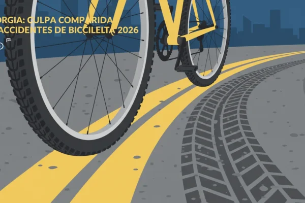 Georgia: Culpa Compartida en Accidentes de Bicicleta 2026