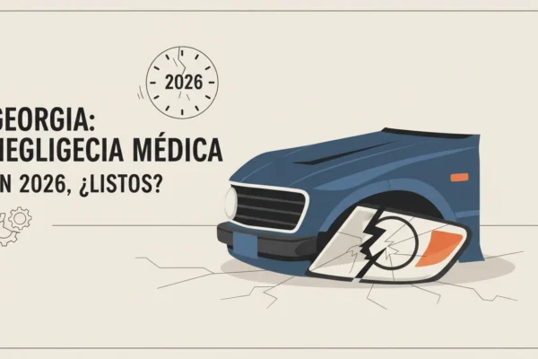 Georgia: Negligencia Médica en 2026, ¿Listos?