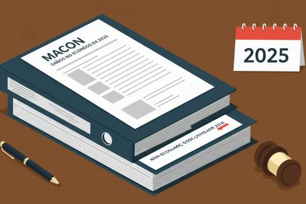 Macon: Daños No Económicos Cambian en 2025