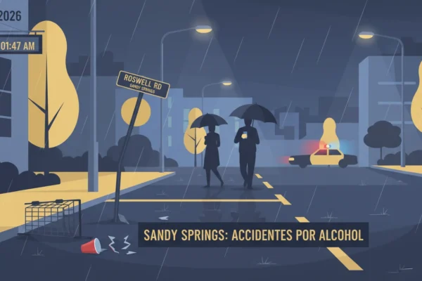 Sandy Springs: Accidentes por Alcohol en 2026