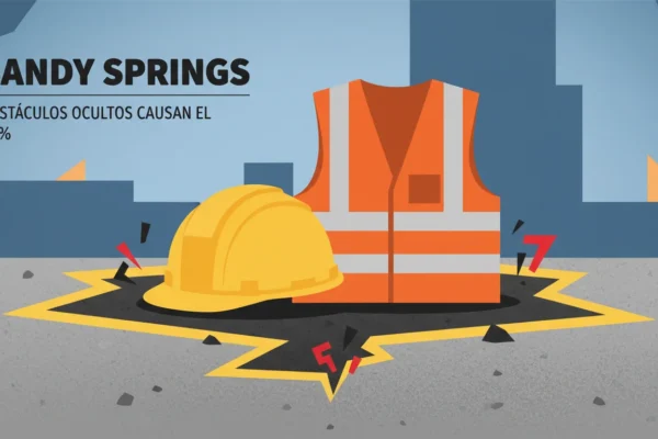 Sandy Springs: Obstáculos ocultos causan el 35% de