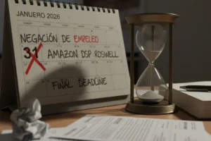 Amazon DSP Roswell: Negación de Empleo 2026