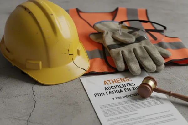 Athens: Accidentes por fatiga en 2025 y tus derechos