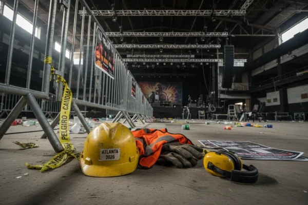 Atlanta: Caídas en conciertos, ¿culpa tuya en 2026?