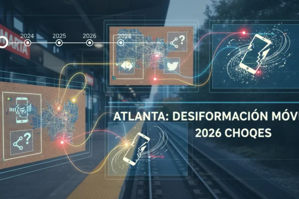 Atlanta: Desinformación en Choques Móviles 2026