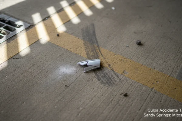 Culpa Accidente Trasero Sandy Springs: Mitos 2026