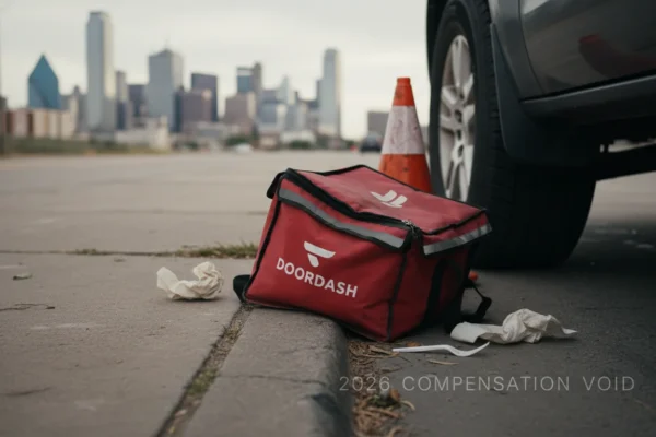 DoorDash Dallas: ¿Lesiones sin Compensación en 2026?