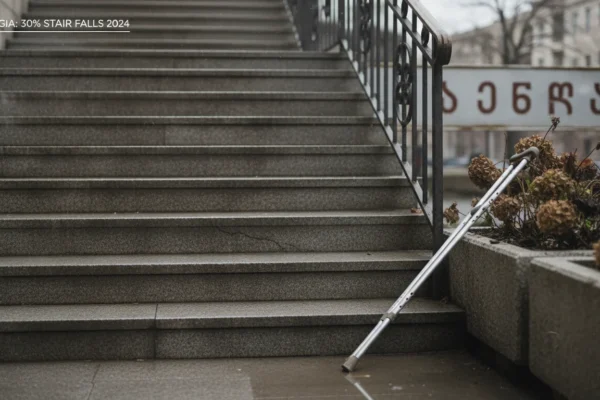 Georgia: 30% de Caídas en Escaleras 2024