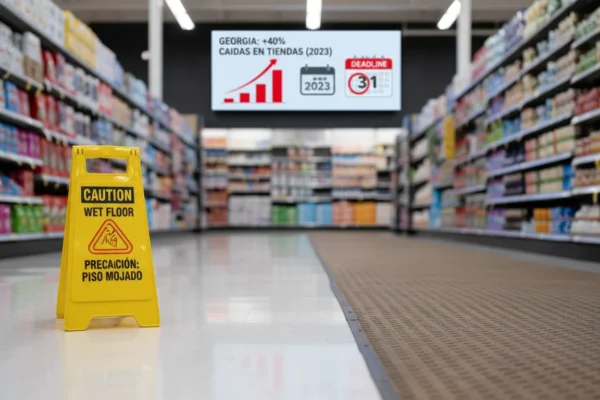 Georgia: 40% de caídas en tiendas por pisos en 2023