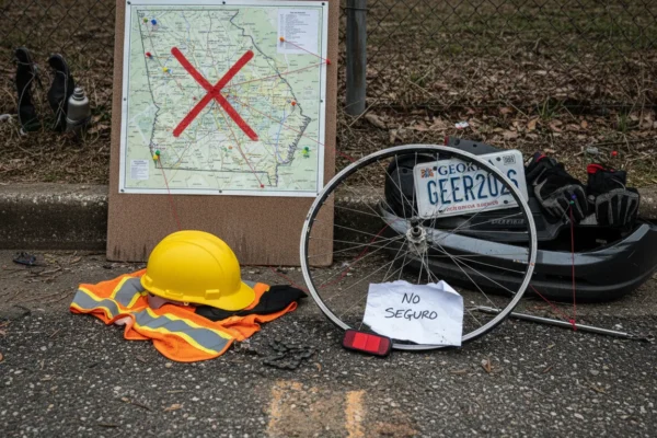 Georgia: Accidente de Bicicleta con Coche Sin Seguro 2026