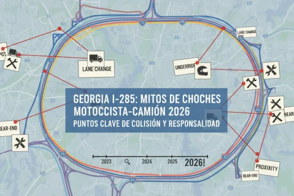 Georgia I-285: Mitos de Choques Motociclista-Camión 2026