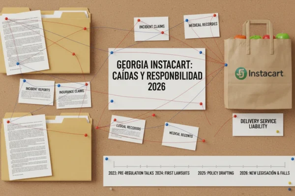 Georgia Instacart: Caídas y Responsabilidad en 2026