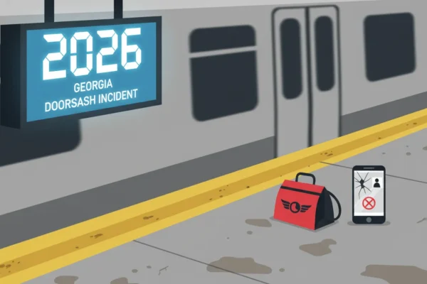 Georgia: Muerte de repartidor DoorDash en 2026