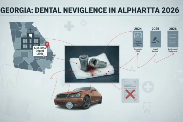 Georgia: Negligencia dental en Alpharetta 2026