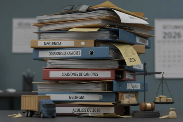 Georgia: Negligencia en Colisiones de Camiones 2026
