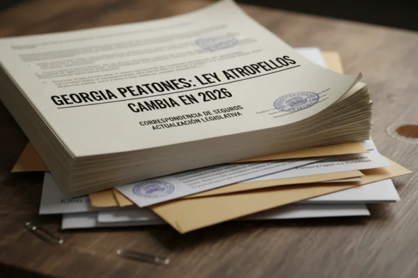 Georgia Peatones: Ley Atropellos Cambia en 2026