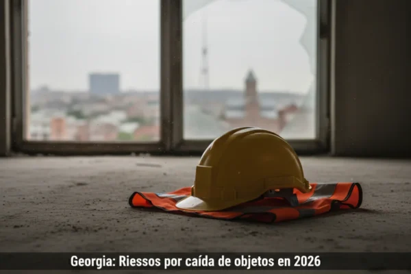 Georgia: Riesgos por caída de objetos en 2026