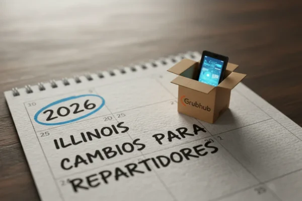 Grubhub Illinois: Cambios para repartidores en 2026