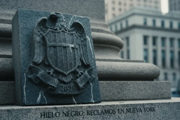 Hielo negro: reclamos en Nueva York 2026