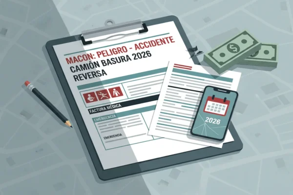 Macon: Peligro de Camiones Basura en Reversa 2026