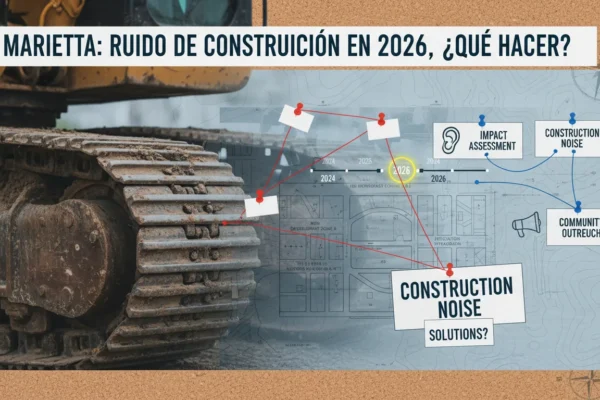 Marietta: Ruido de Construcción en 2026, ¿Qué Hacer?