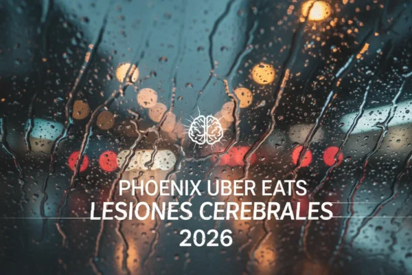 Phoenix Uber Eats: Lesiones Cerebrales en 2026