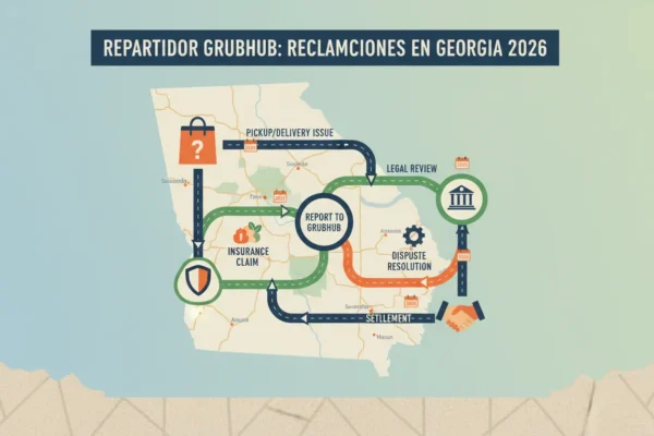 Repartidor Grubhub: Reclamaciones en Georgia 2026