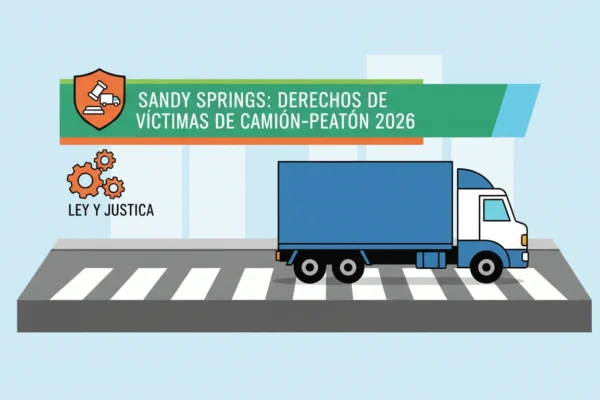 Sandy Springs: Derechos de víctimas de camión-peatón 2026