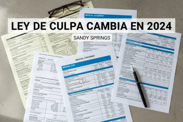 Sandy Springs: Ley de Culpa Cambia en 2024