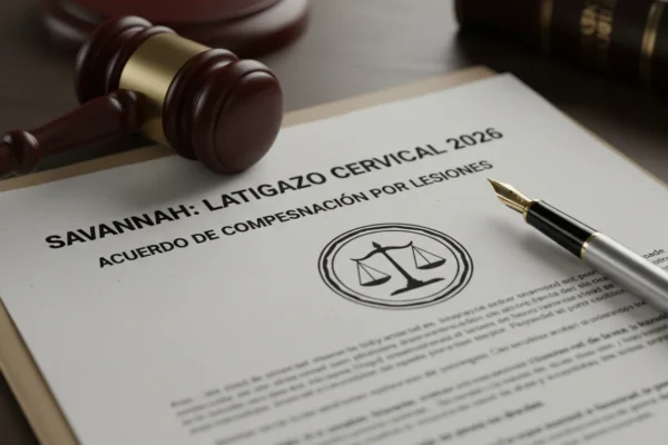 Savannah: Latigazo cervical 2026 y su compensación