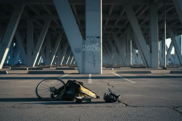 UberEats Boston: Caída sin casco en 2026