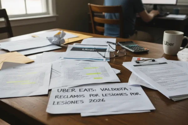 UberEats Valdosta: Reclamos por Lesiones 2026