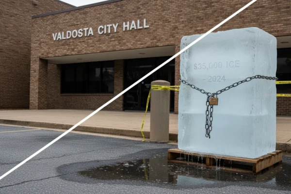 Valdosta: Hielo cuesta $35,000 en 2024