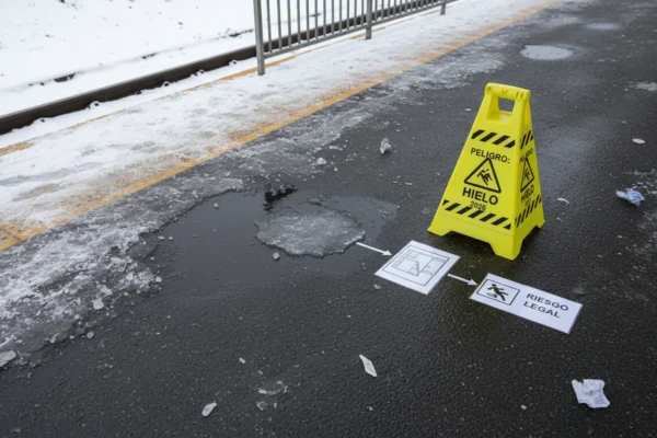 Albany: Resbalones en Hielo y Riesgos Legales 2026