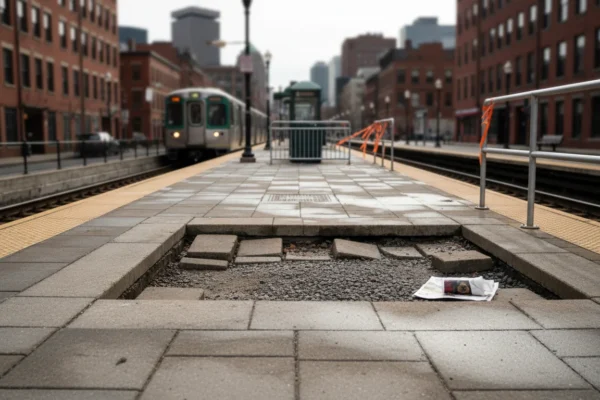Boston: ¿Quién paga por caídas en zanjas sin señalizar?