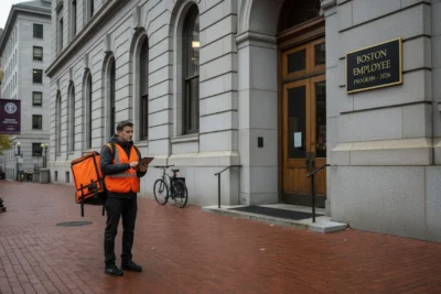 Boston: Repartidores son Empleados en 2026