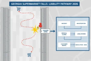 Caídas en Supermercados de Georgia: Derechos en 2026