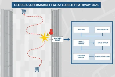 Caídas en Supermercados de Georgia: Derechos en 2026