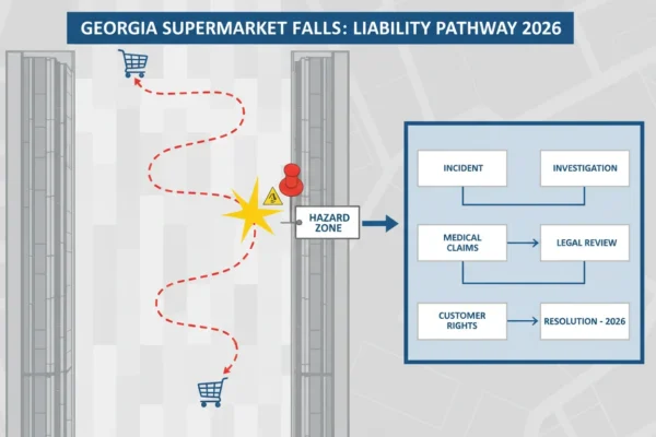 Caídas en Supermercados de Georgia: Derechos en 2026