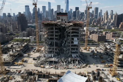 Colapso en obra de Nueva York: ¿Quién paga en 2026?